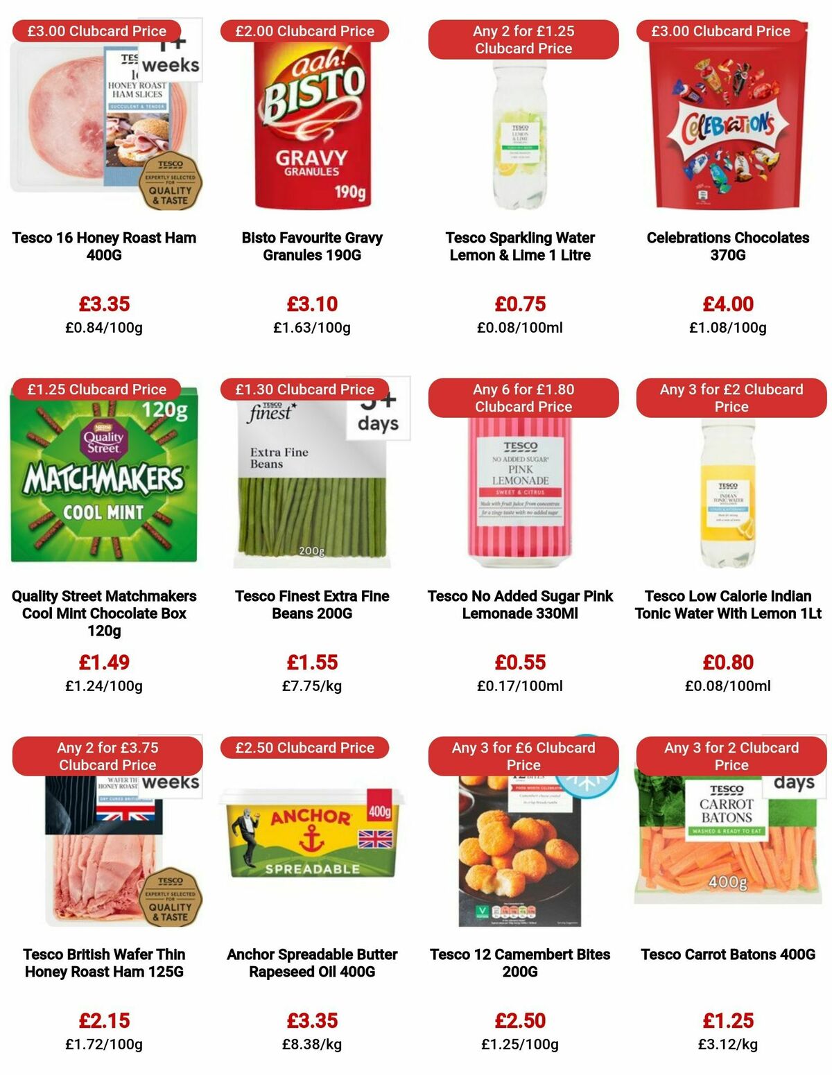 TESCO Offers from 9 November