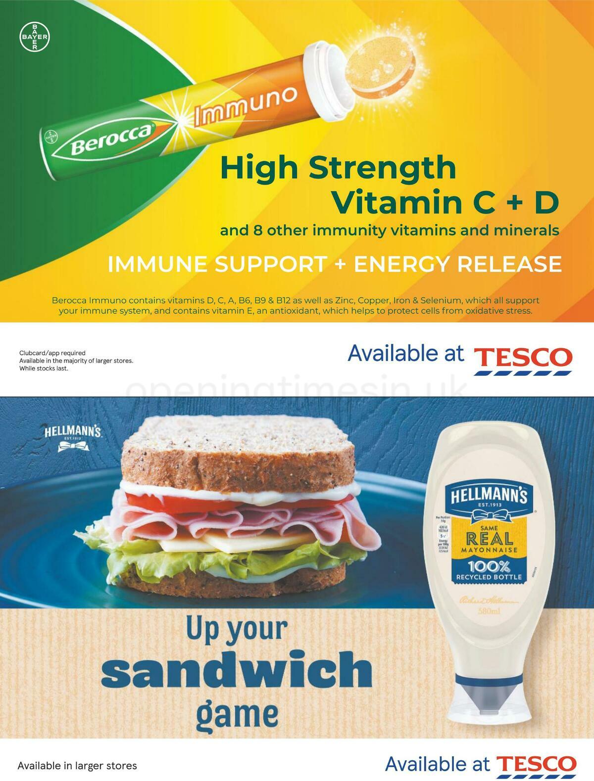 TESCO Magazine November Offers from 10 November