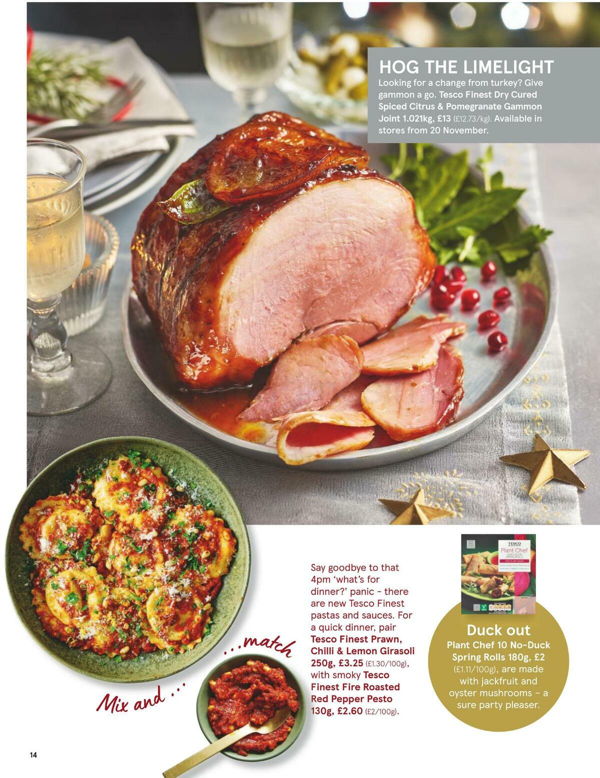 TESCO Magazine November Offers from 10 November