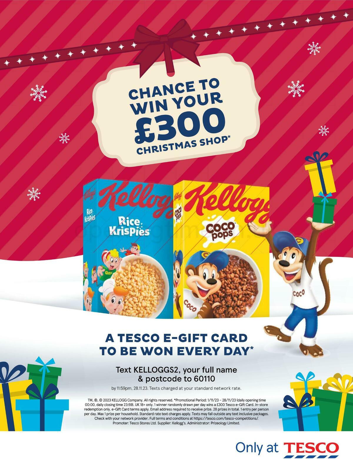 TESCO Magazine November Offers from 10 November