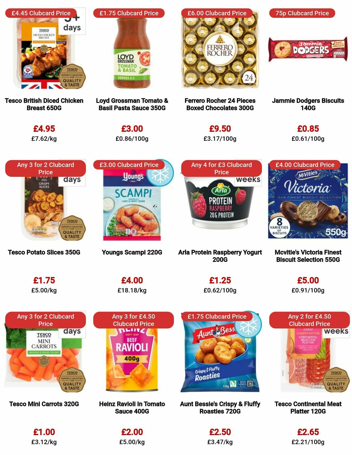 TESCO Offers from 16 November