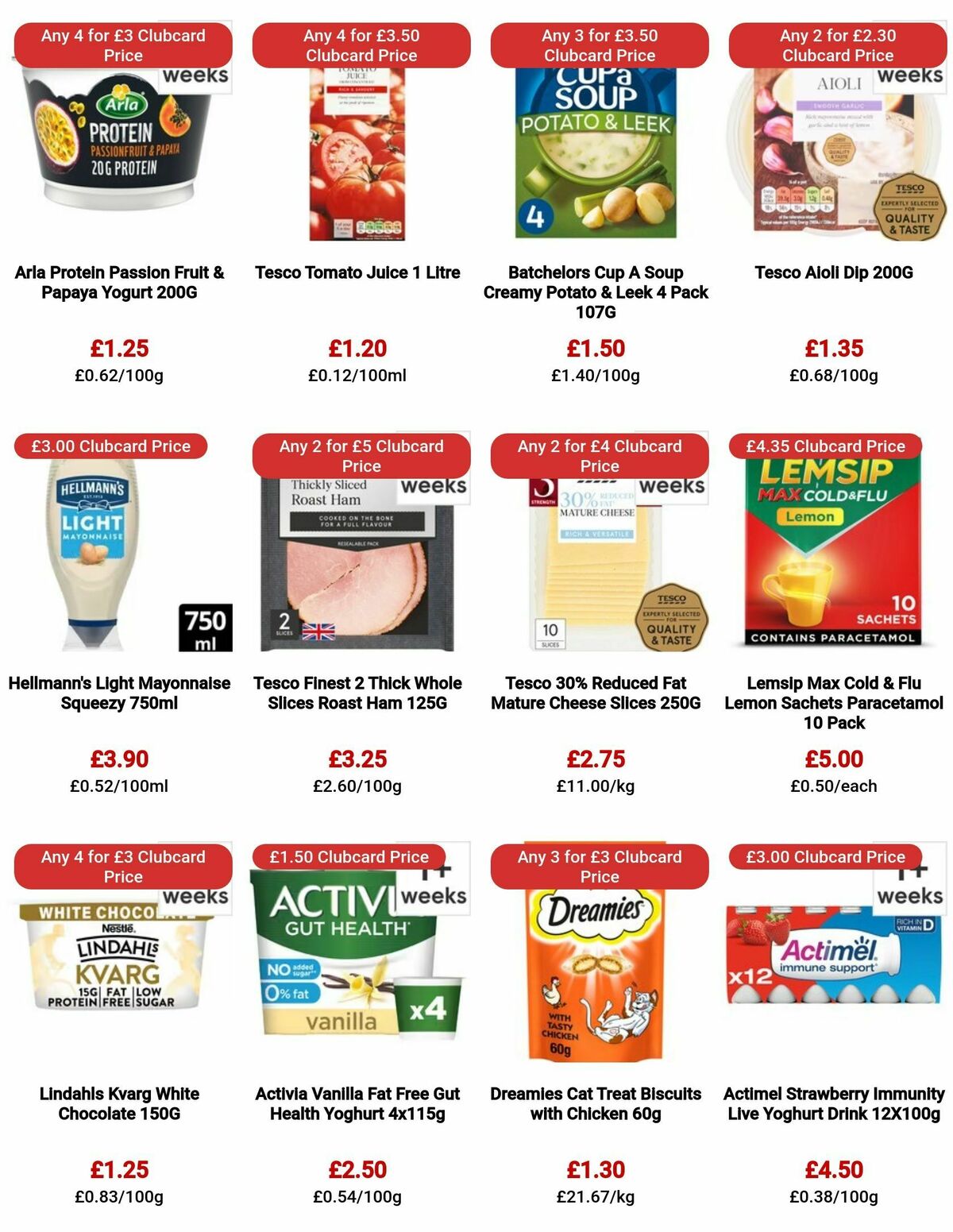 TESCO Offers from 16 November