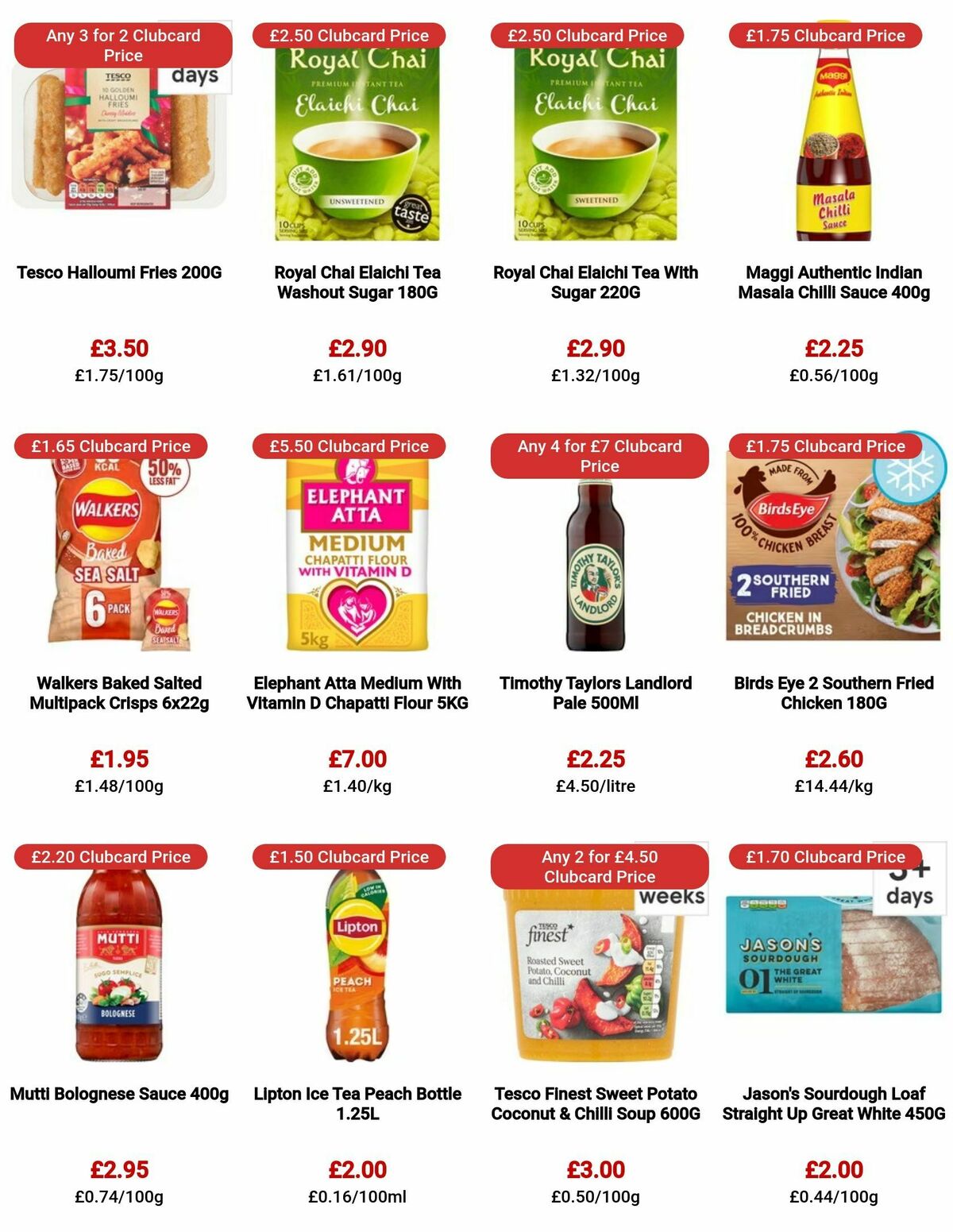 TESCO Offers from 16 November