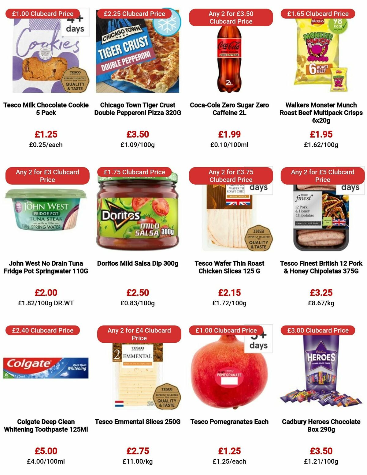 TESCO Offers from 16 November