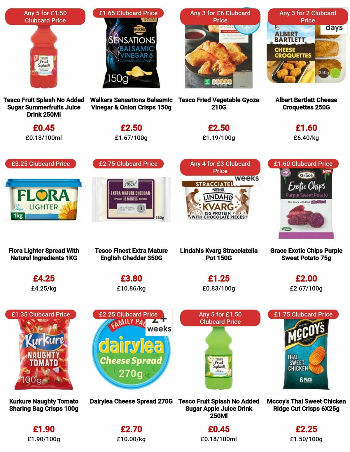 TESCO Offers from 16 November