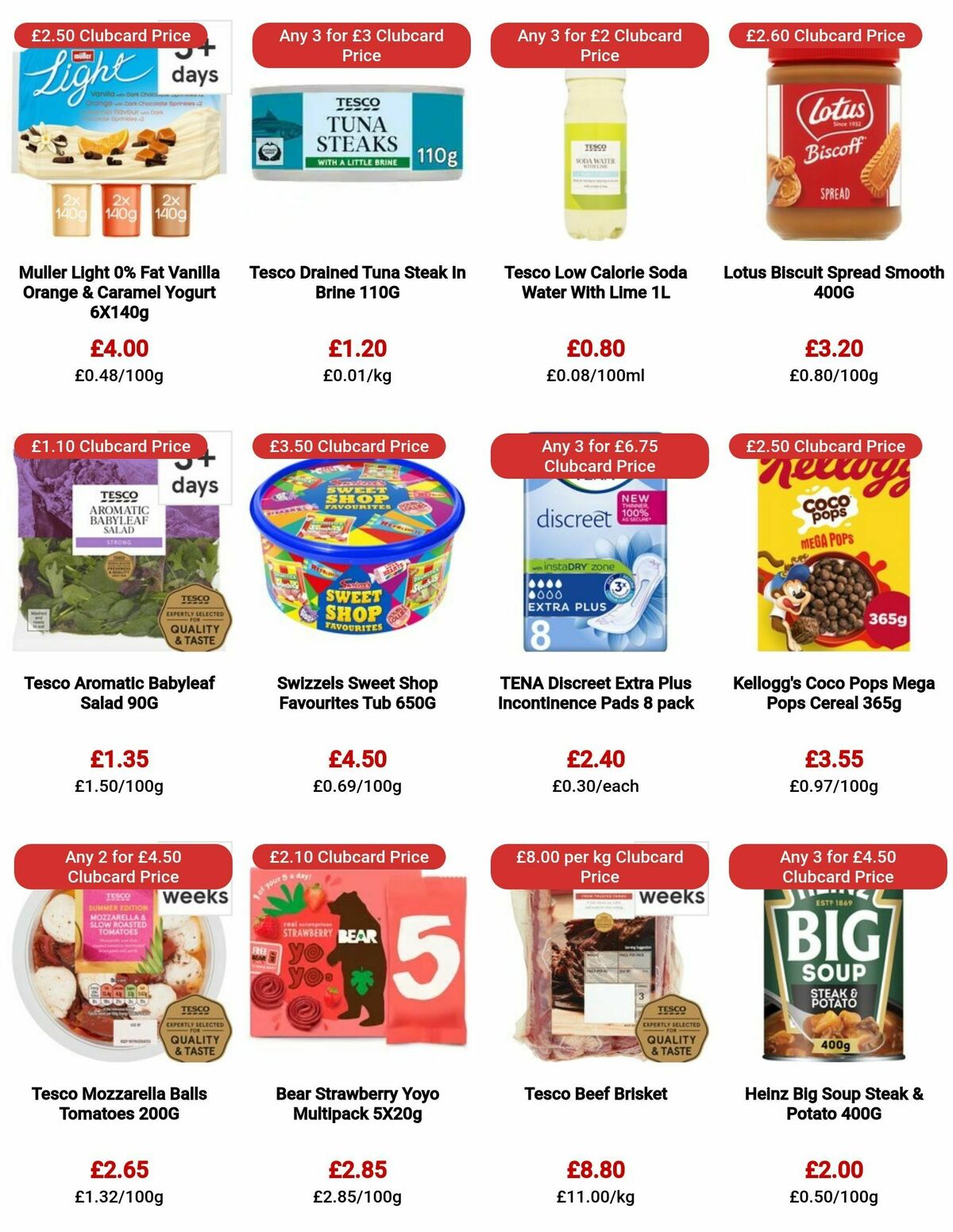 TESCO Offers from 16 November