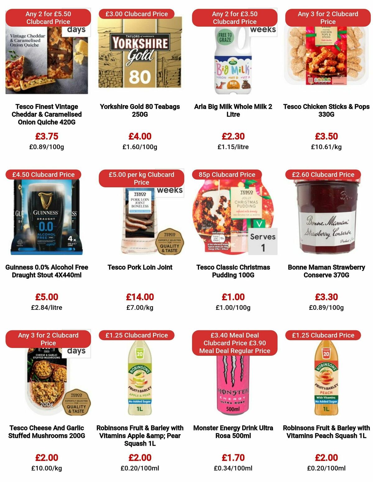 TESCO Offers from 16 November