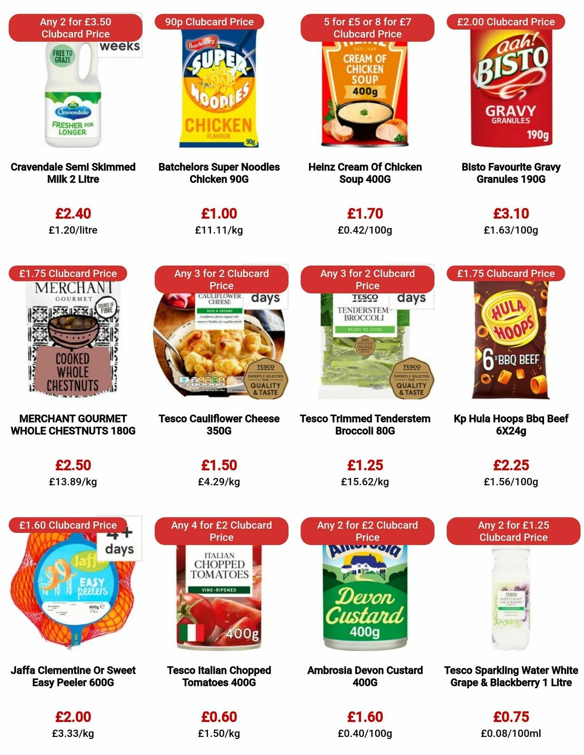 TESCO Offers from 16 November