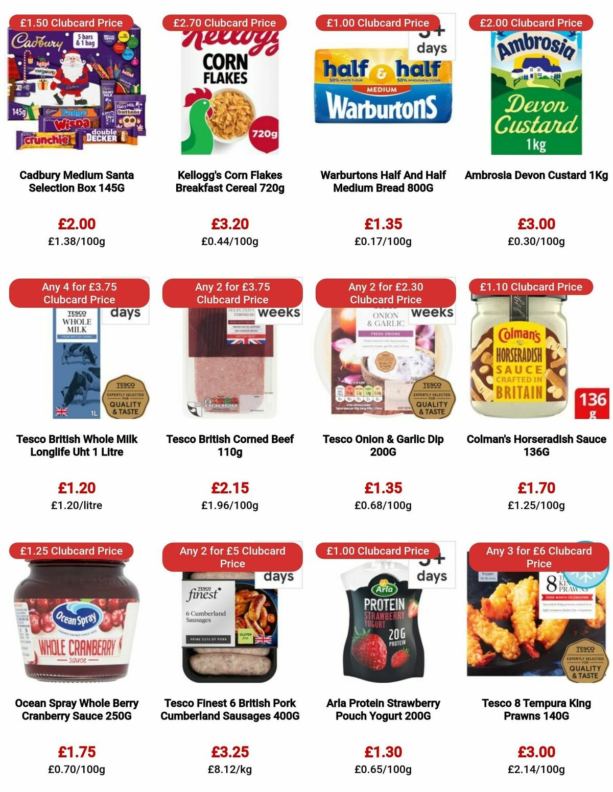 TESCO Offers from 16 November