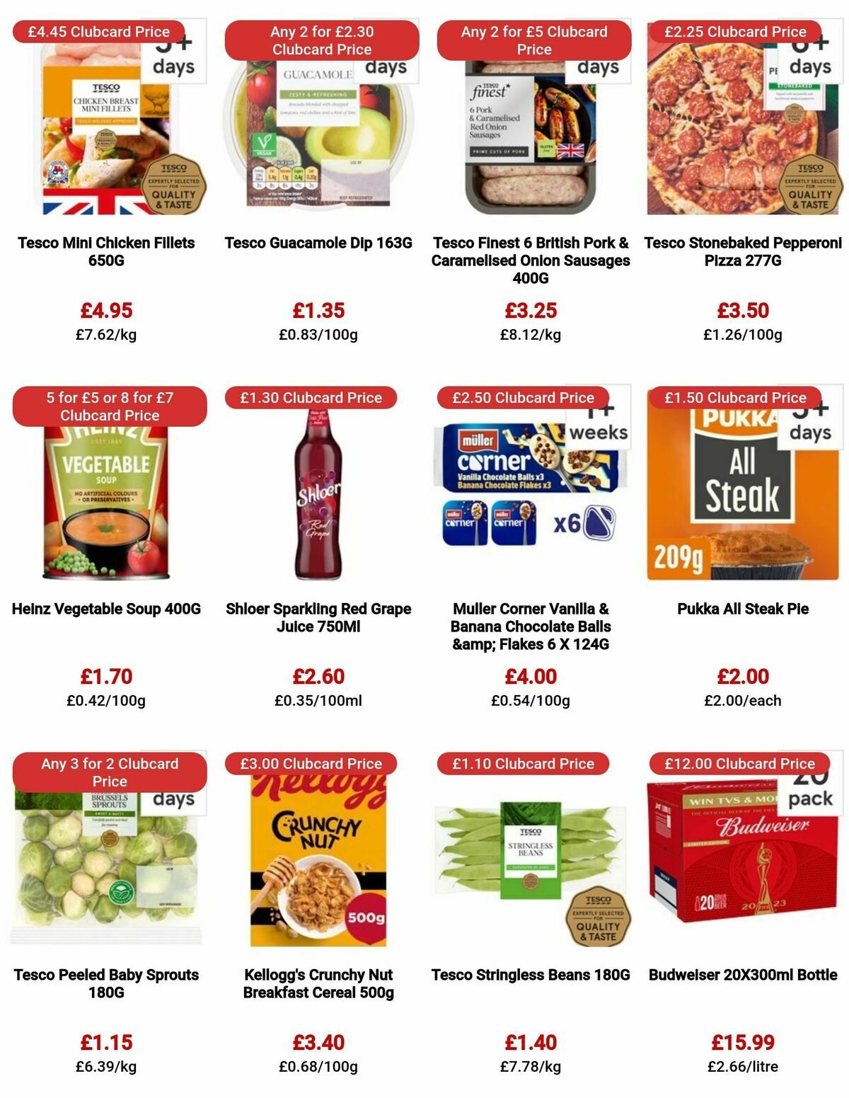 TESCO Offers from 23 November