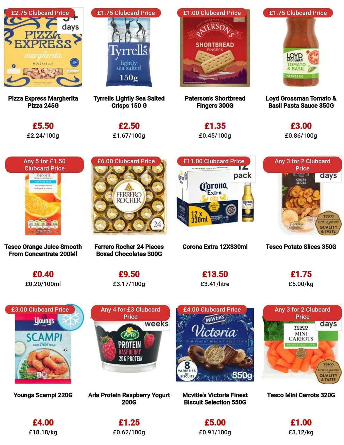 TESCO Offers from 23 November