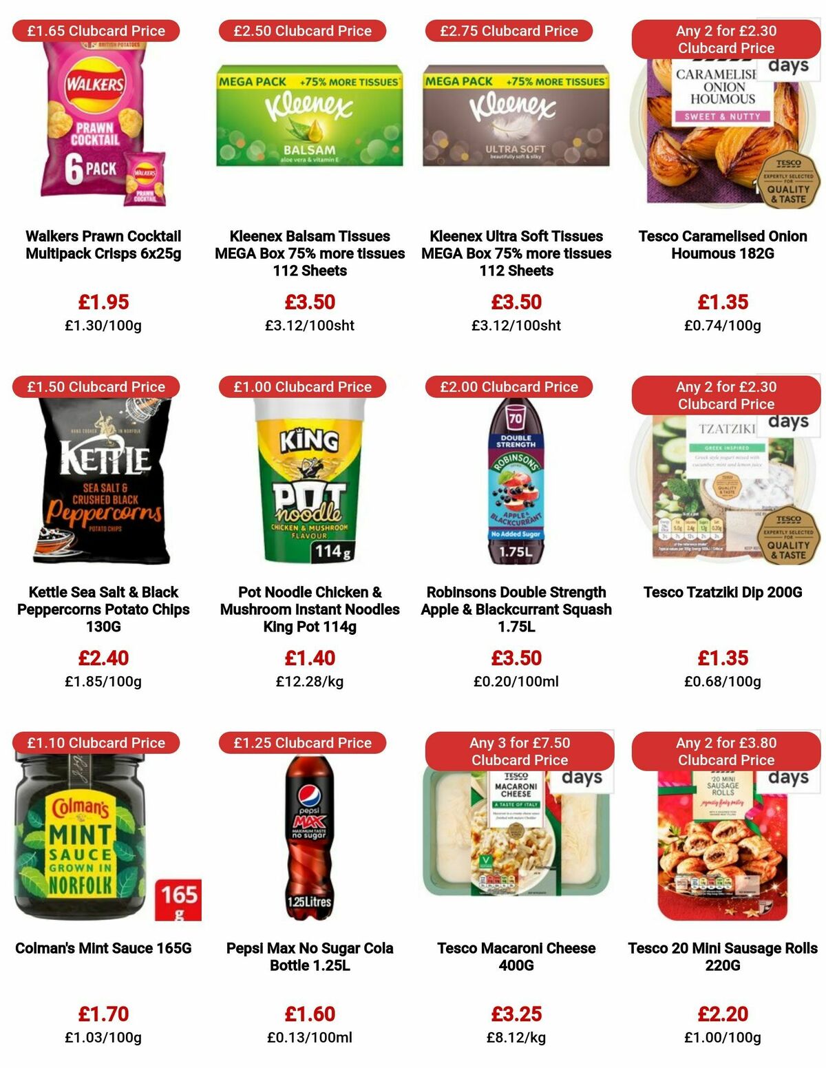 TESCO Offers from 23 November