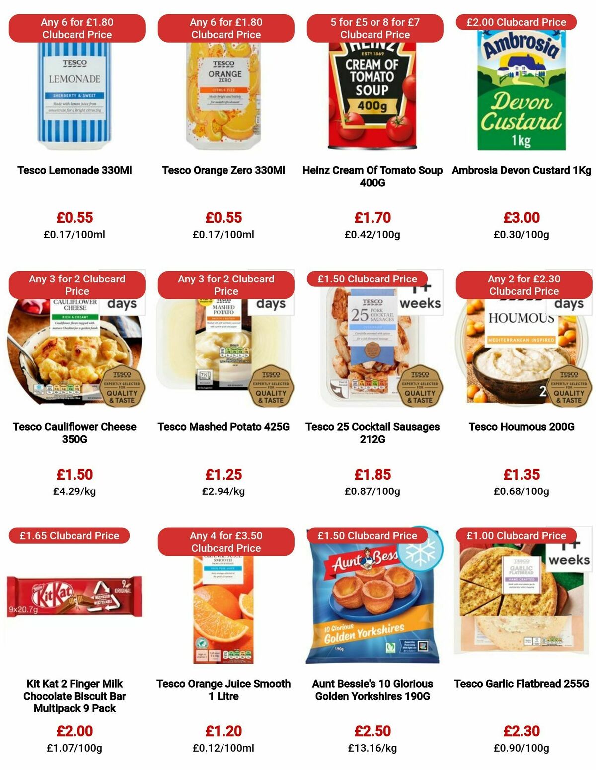 TESCO Offers from 23 November