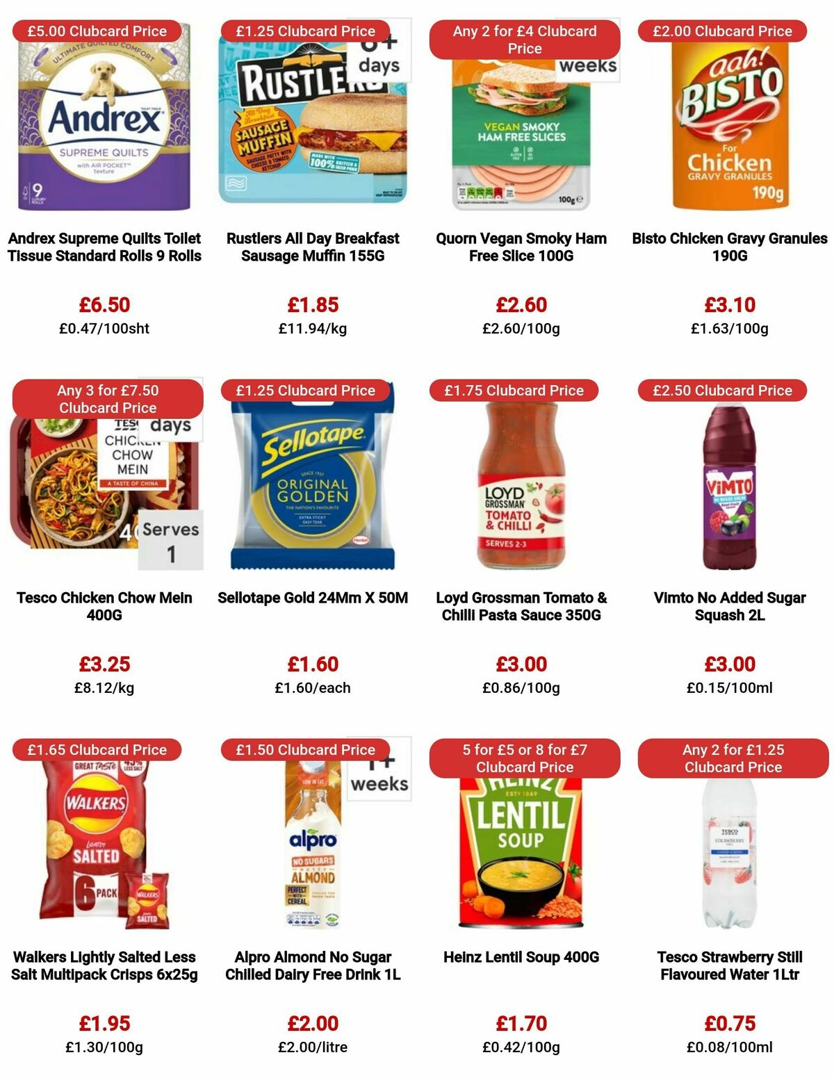 TESCO Offers from 23 November