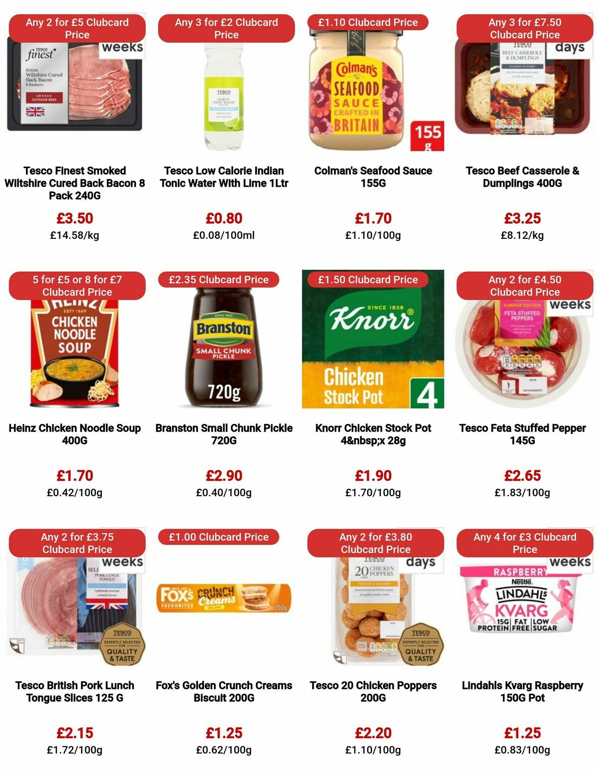 TESCO Offers from 23 November