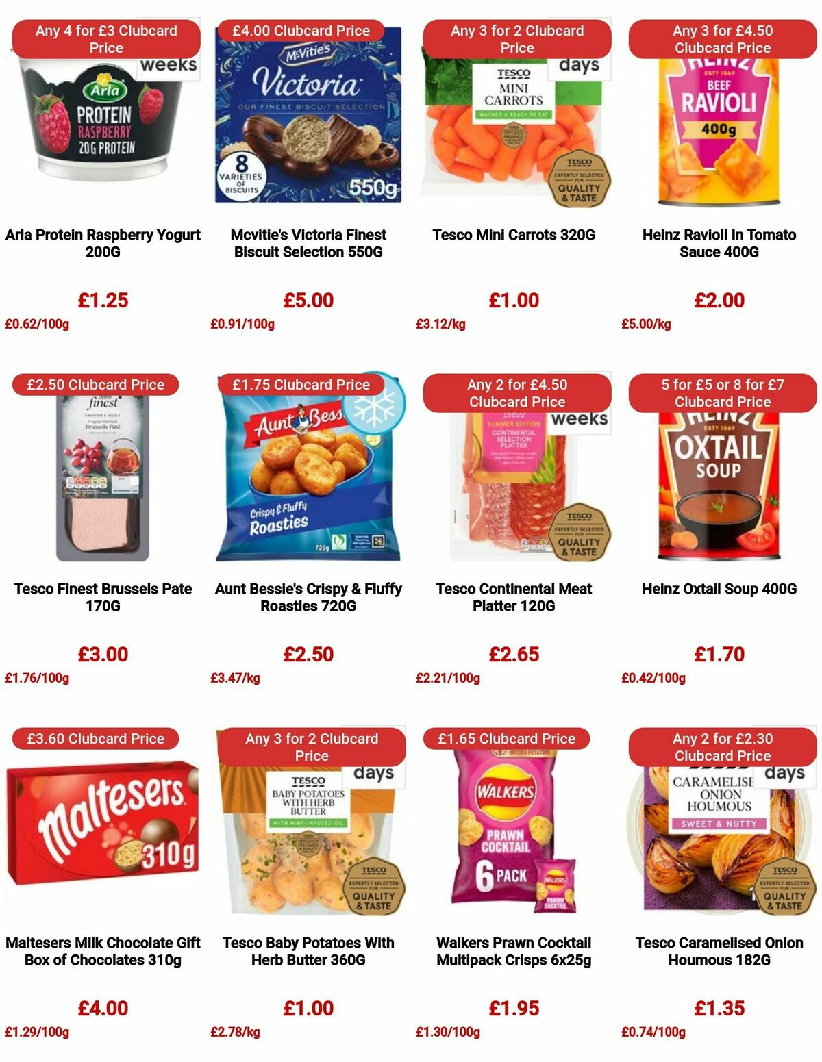 TESCO Offers from 30 November