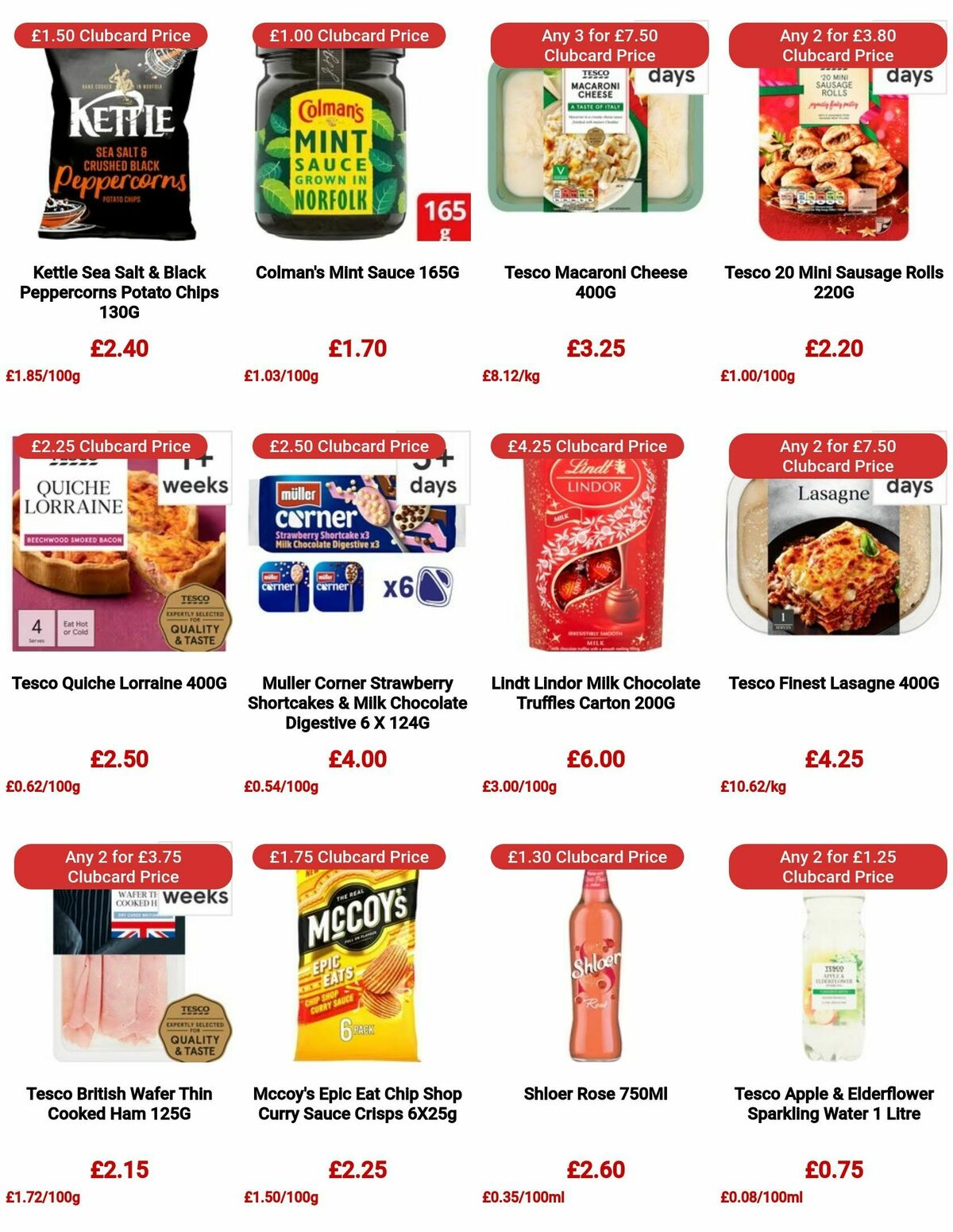 TESCO Offers from 30 November