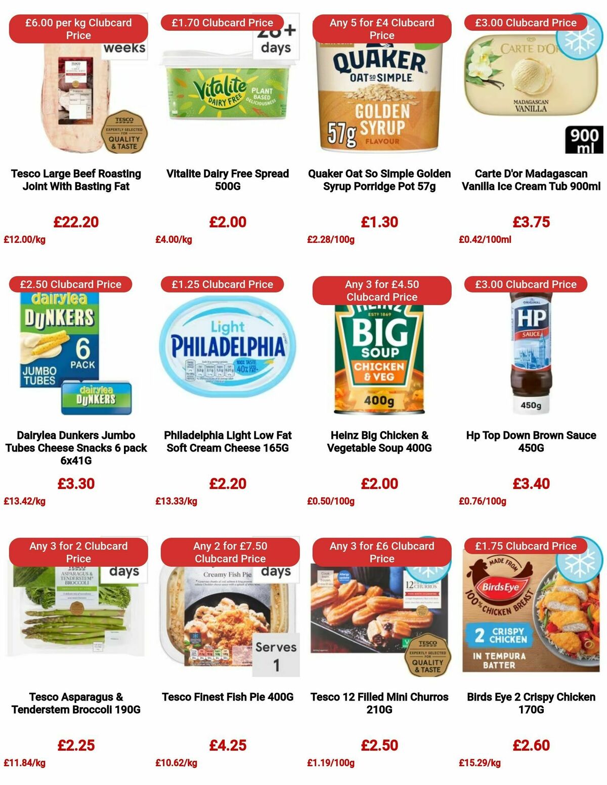 TESCO Offers from 30 November