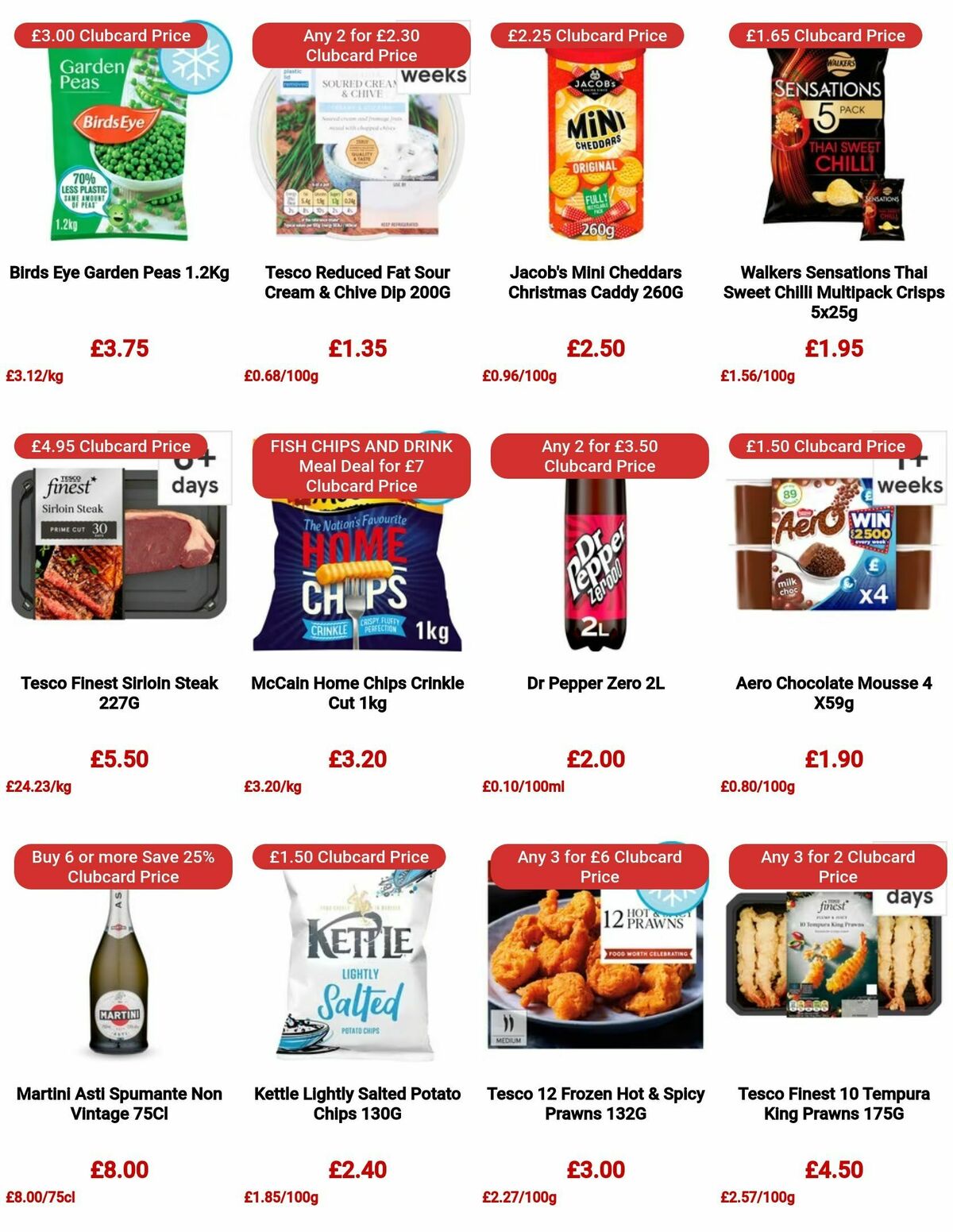 TESCO Offers from 30 November