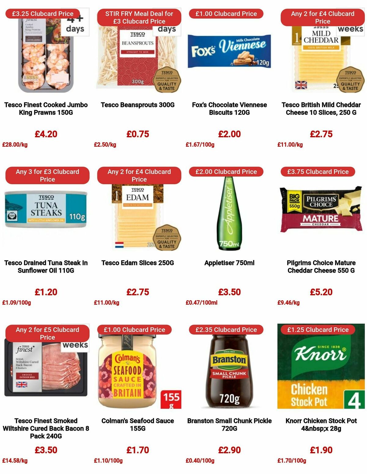 TESCO Offers from 30 November