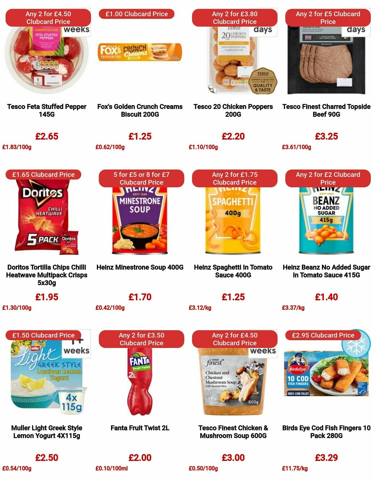 TESCO Offers from 30 November