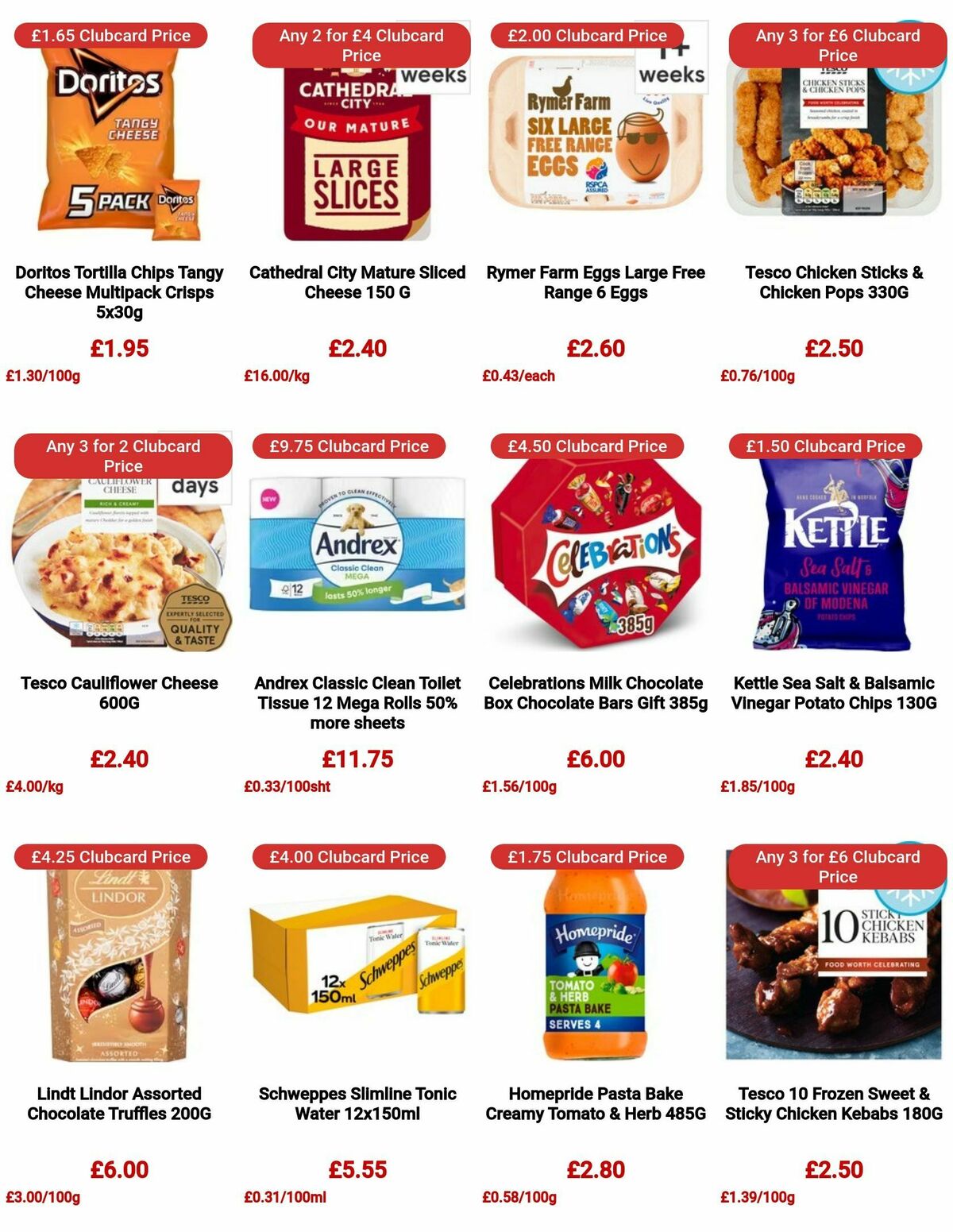 TESCO Offers from 30 November