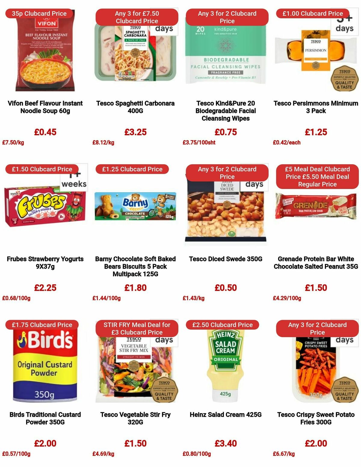 TESCO Offers from 30 November