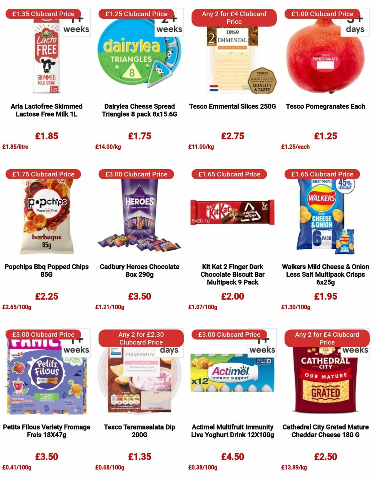 TESCO Offers from 30 November