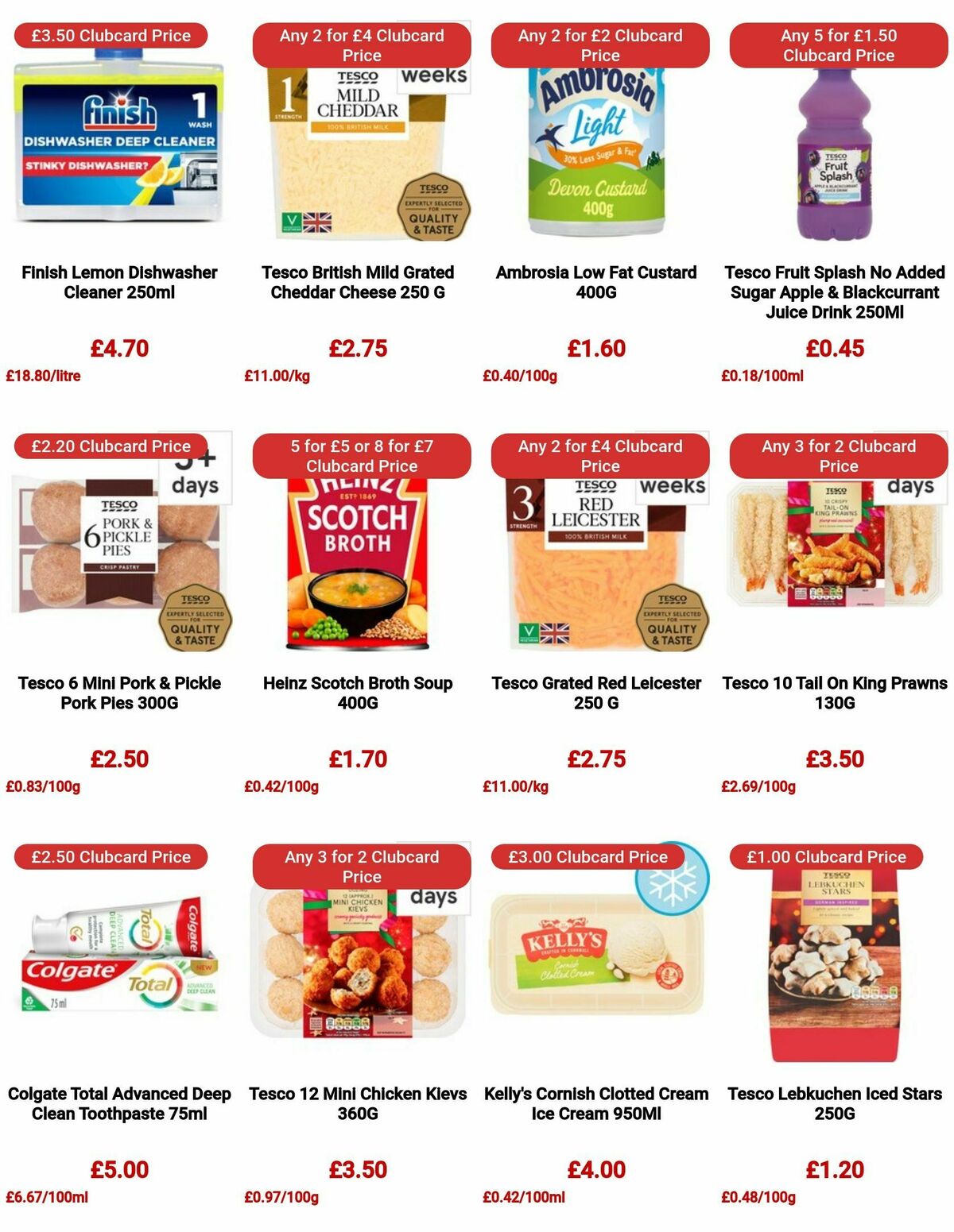 TESCO Offers from 30 November