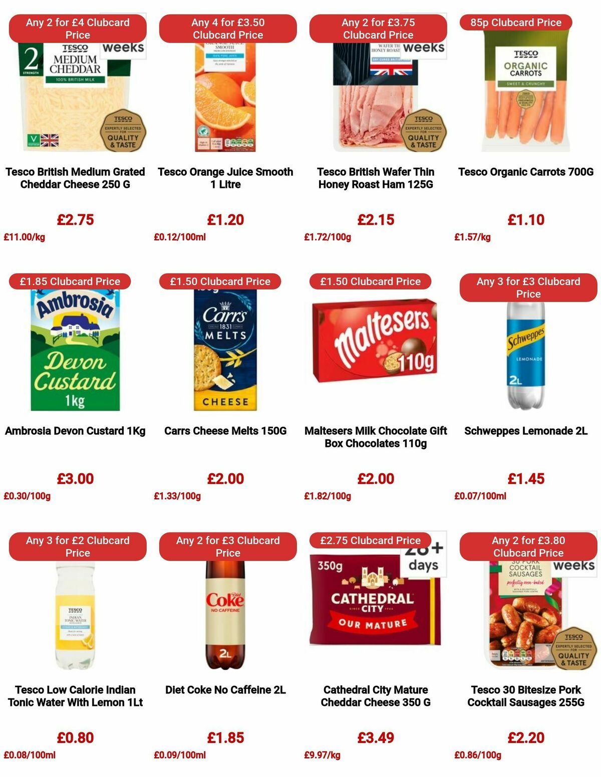 TESCO Offers from 30 November