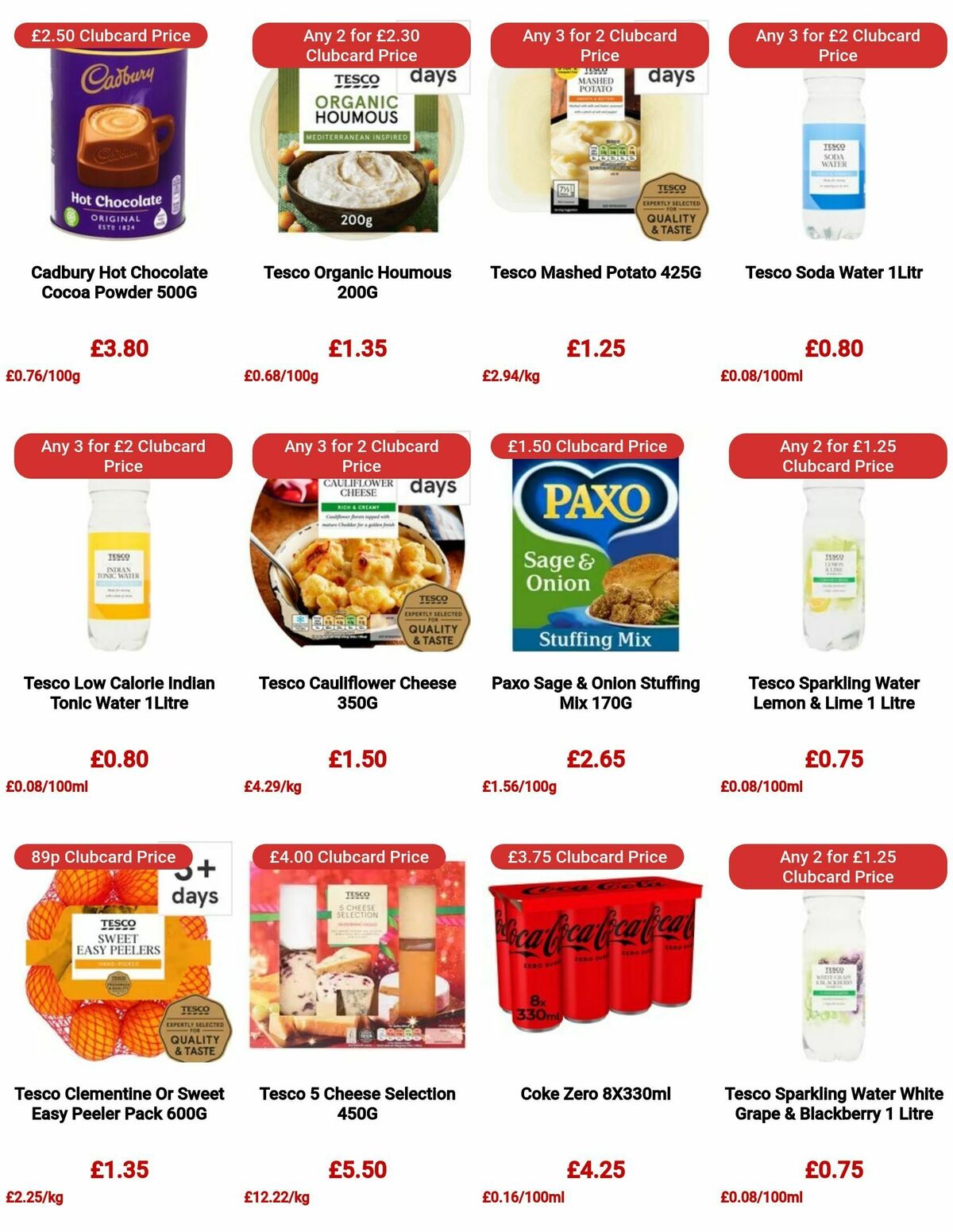 TESCO Offers from 30 November