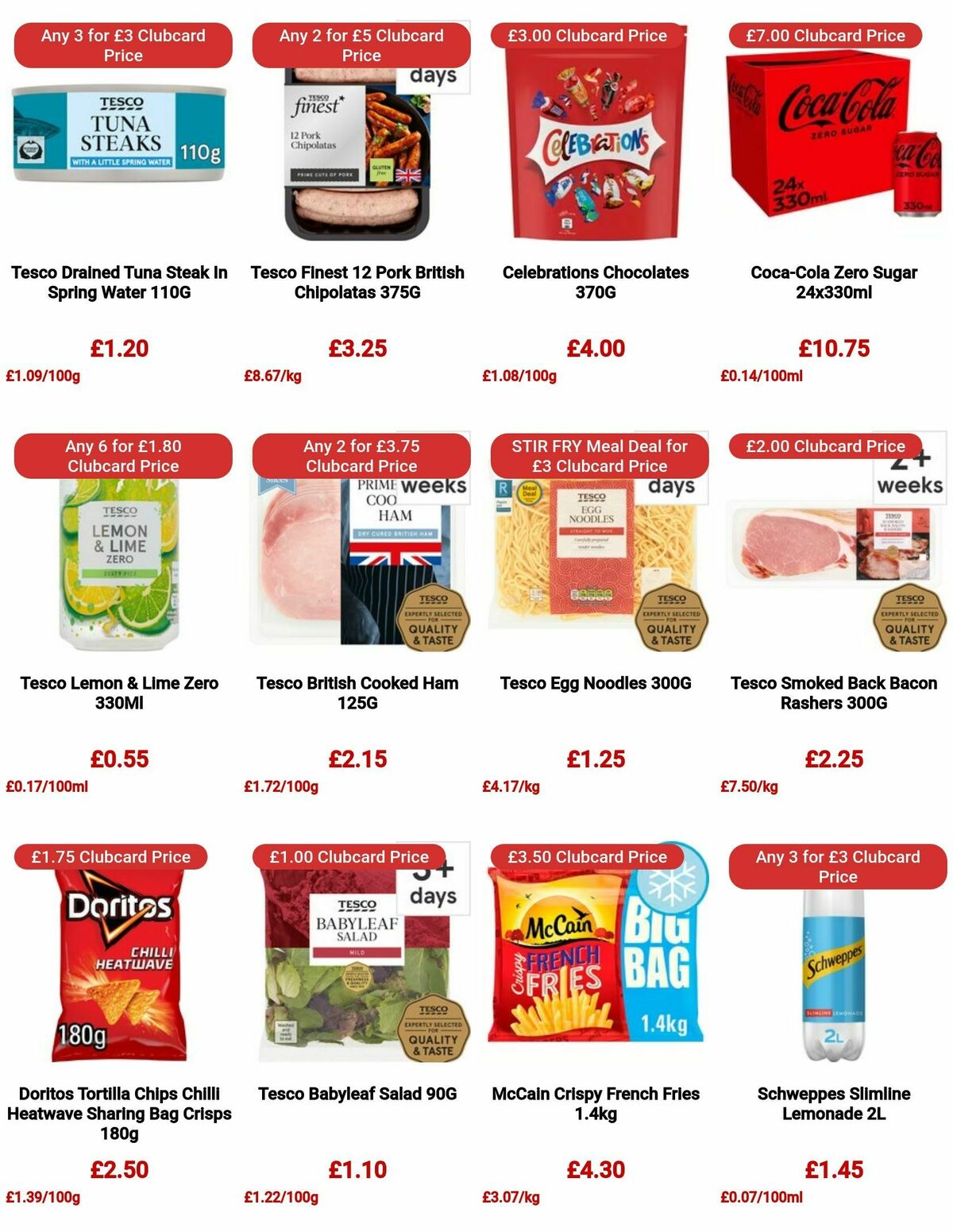 TESCO Offers from 30 November