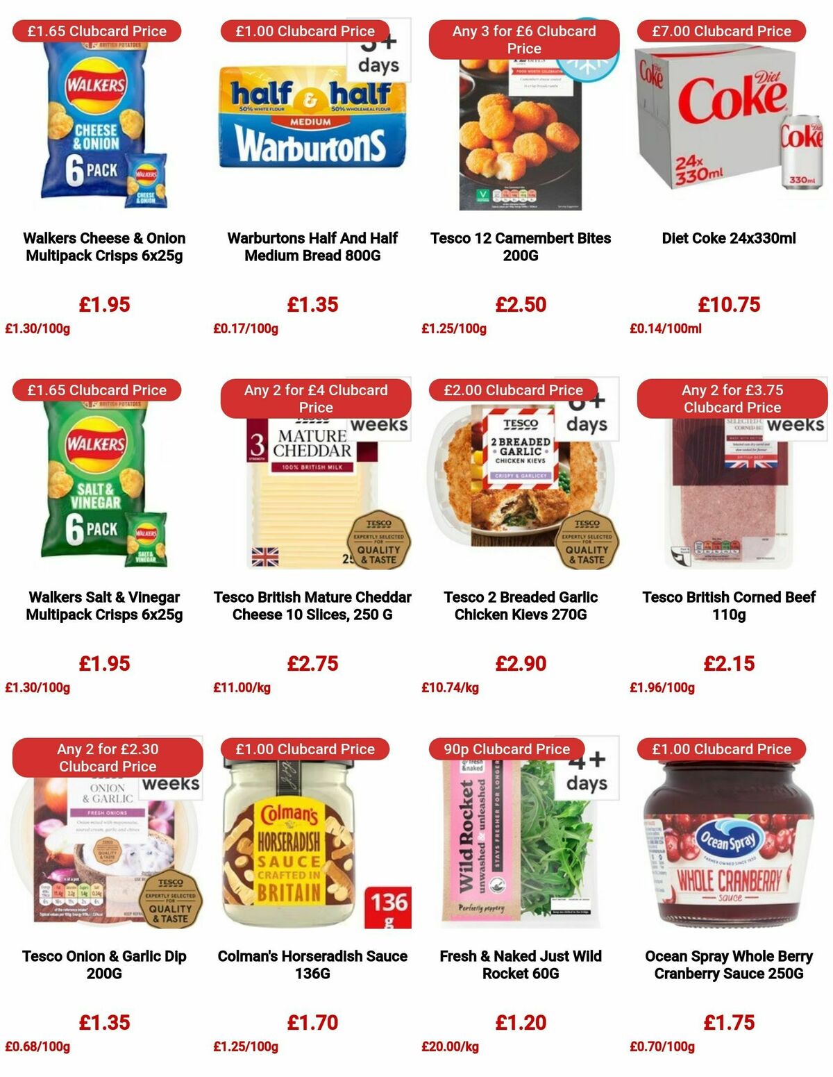 TESCO Offers from 30 November