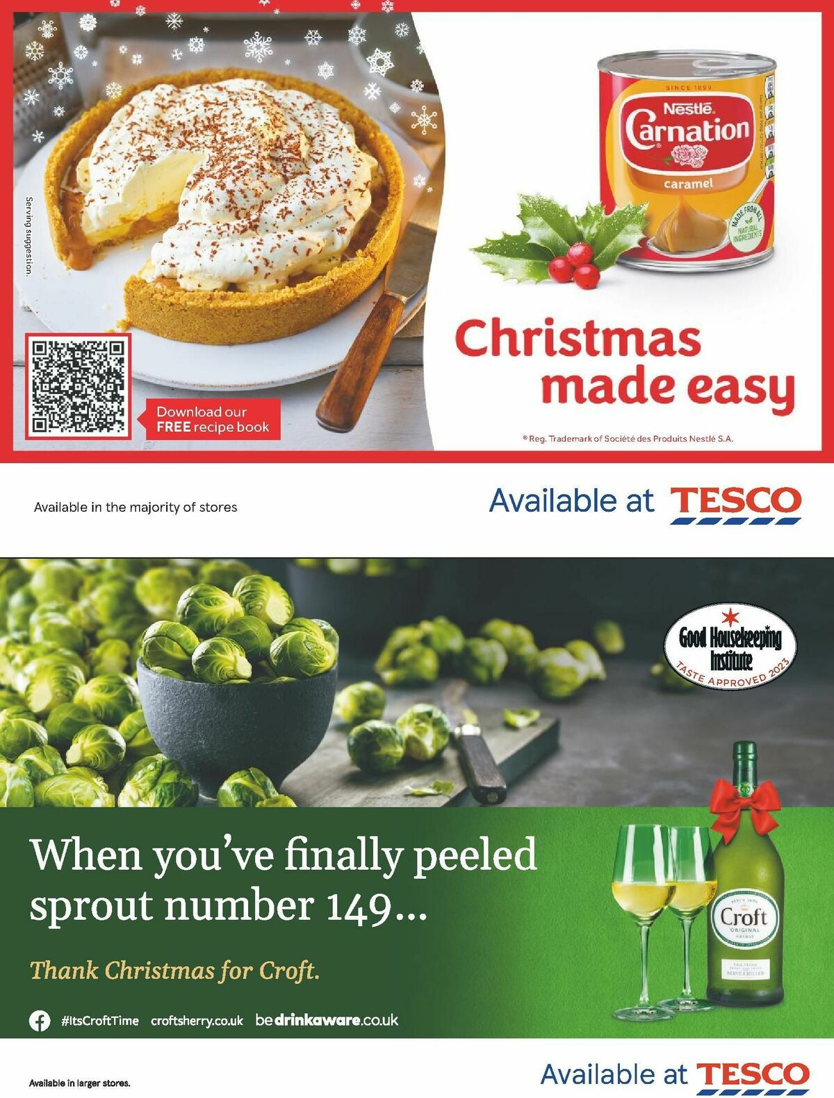 TESCO Magazine December Offers from 1 December