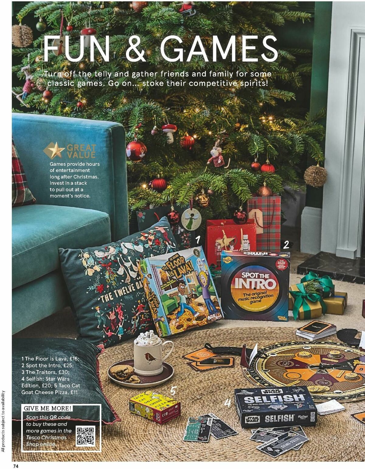 TESCO Magazine December Offers from 1 December