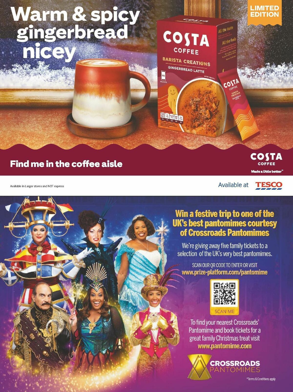 TESCO Magazine December Offers from 1 December