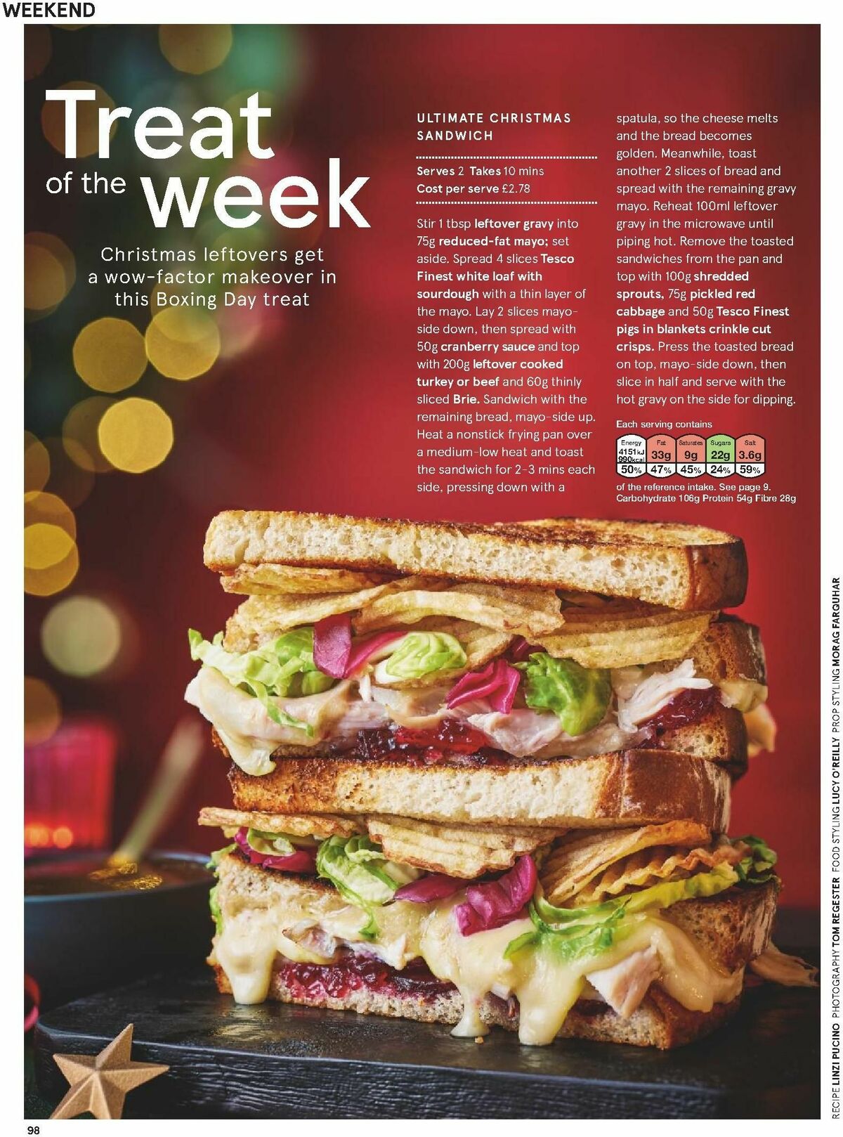 TESCO Magazine December Offers from 1 December