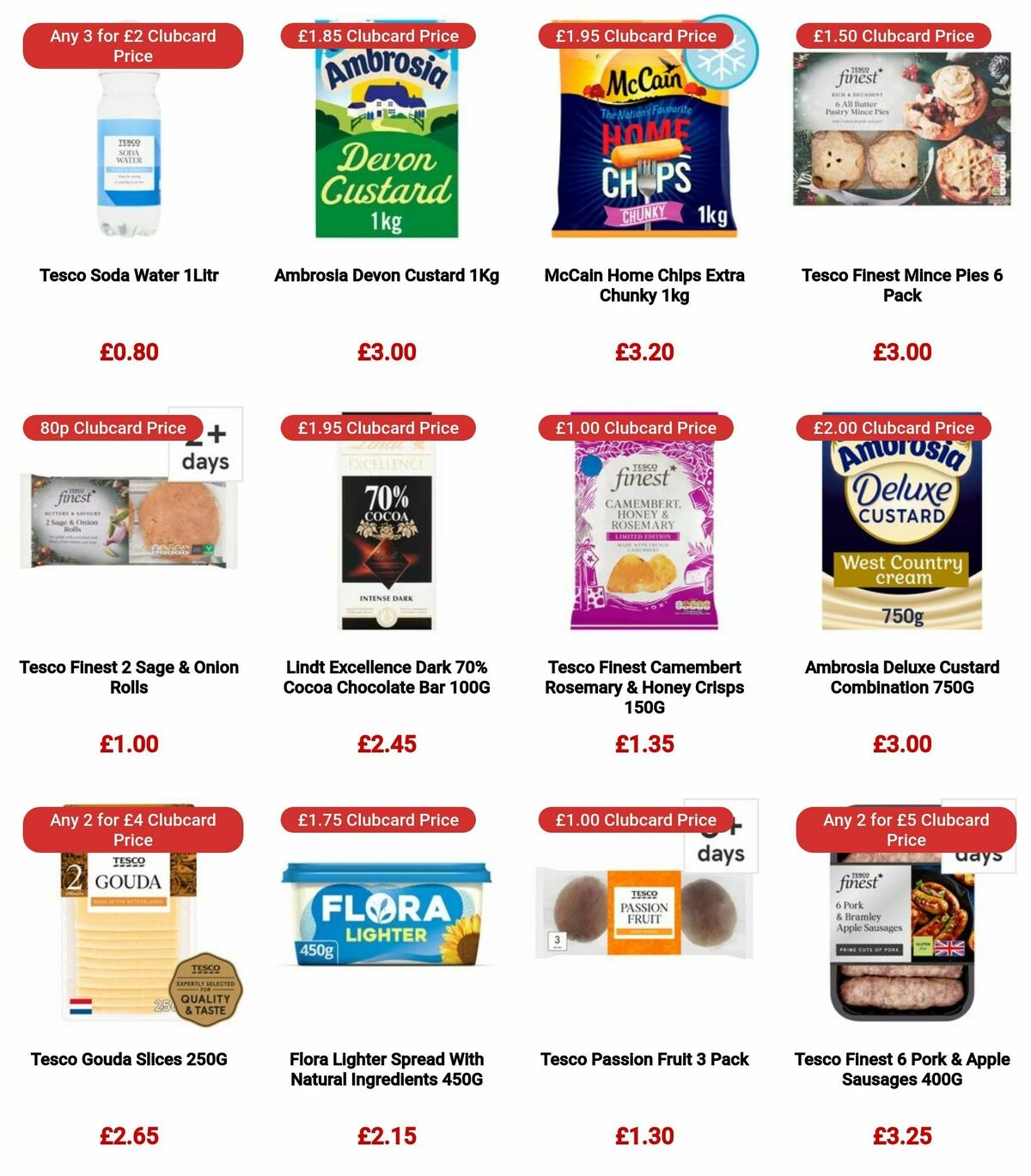 TESCO Offers from 7 December