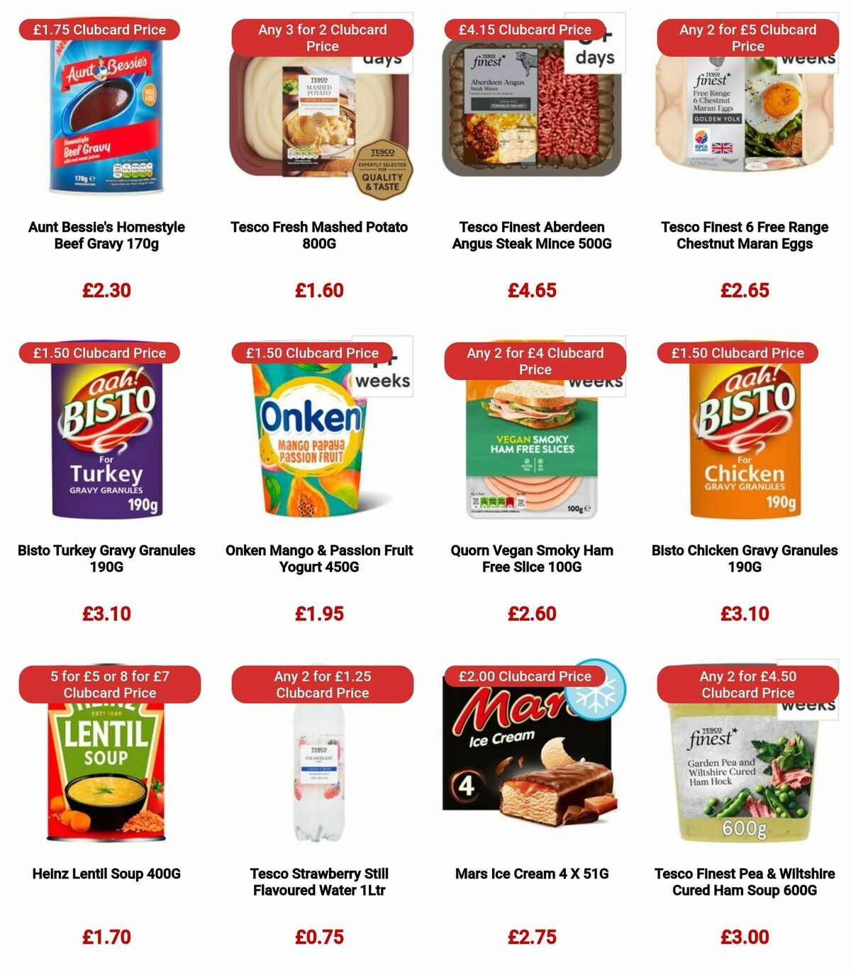 TESCO Offers from 7 December