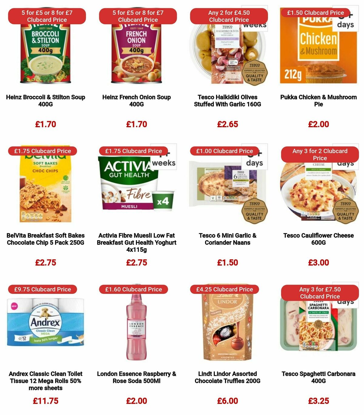 TESCO Offers from 7 December