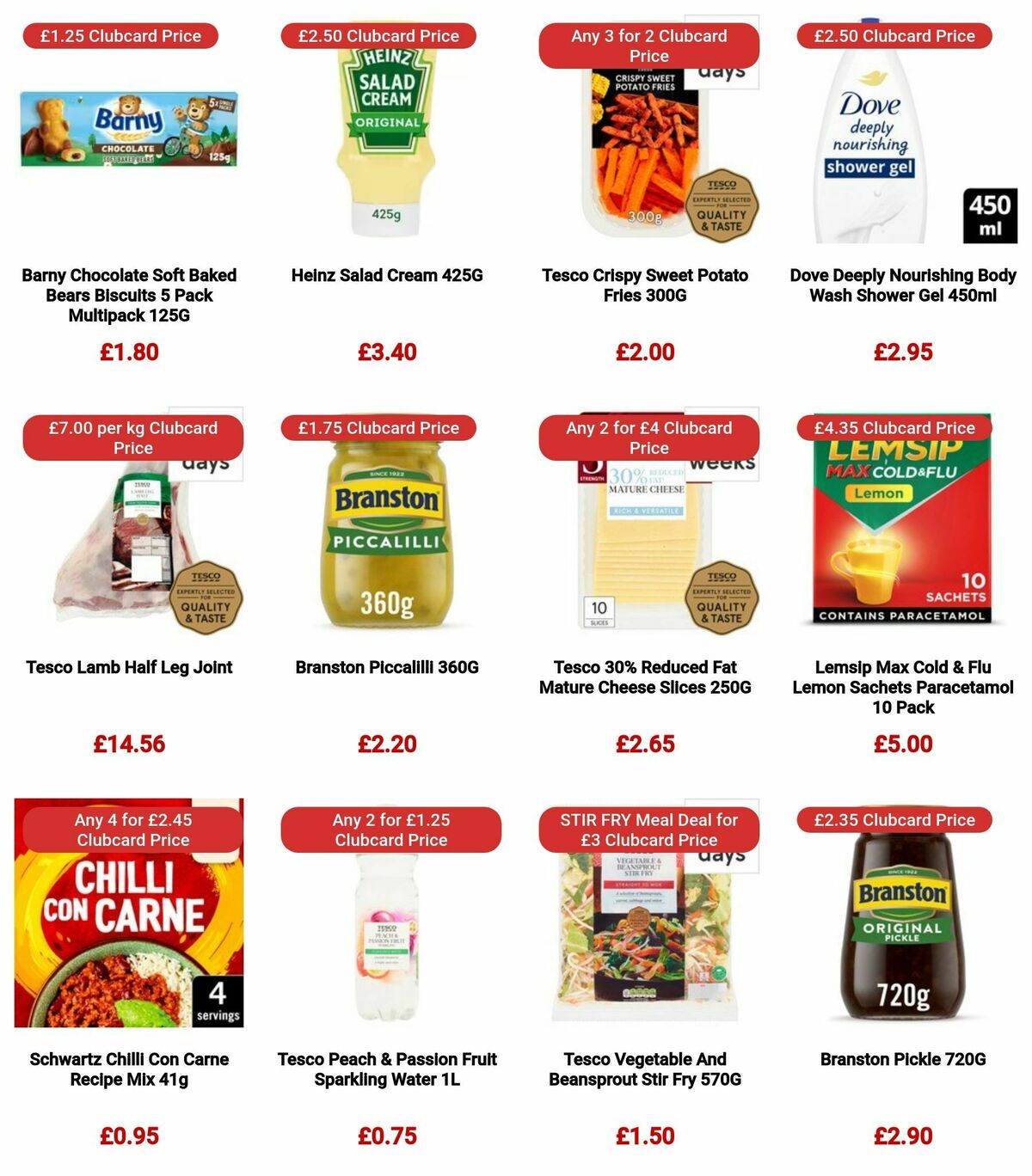 TESCO Offers from 7 December