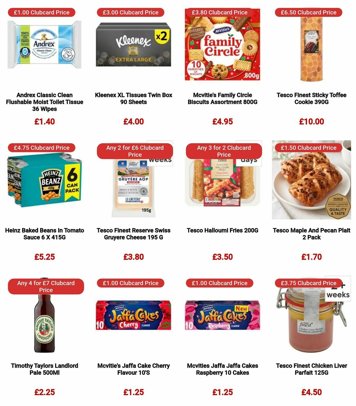 TESCO Offers from 7 December