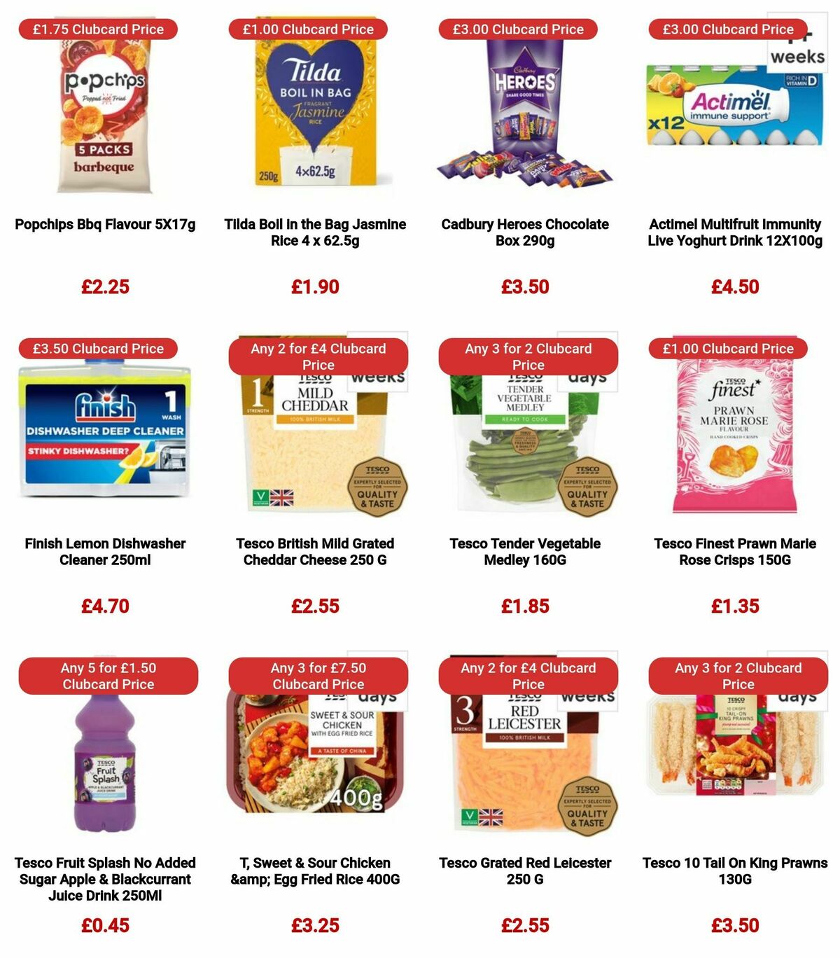 TESCO Offers from 7 December