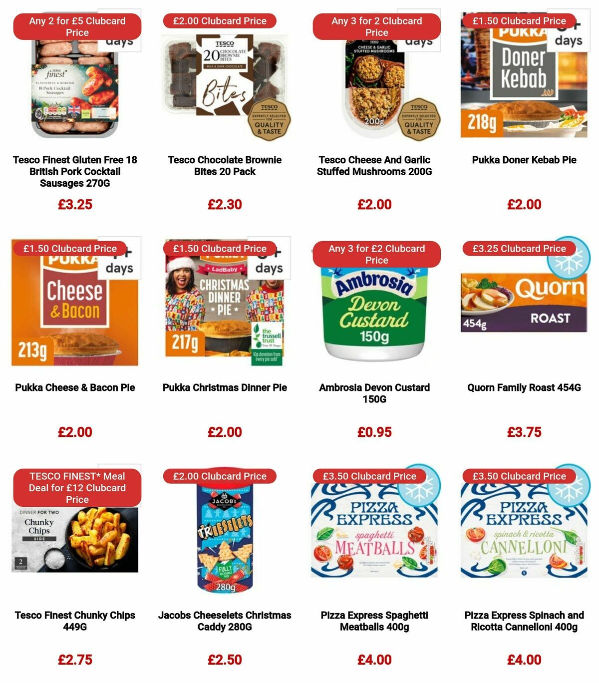 TESCO Offers from 7 December