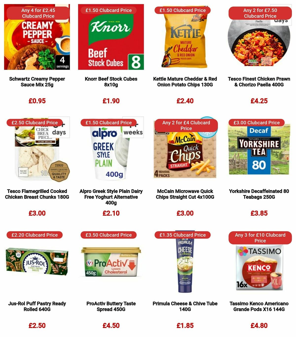 TESCO Offers from 7 December