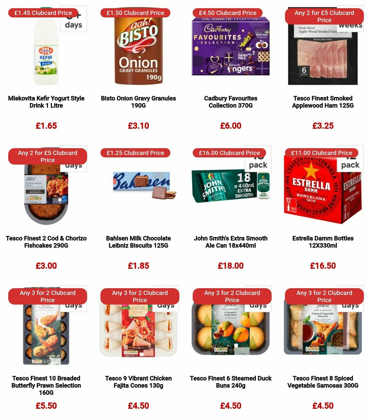 TESCO Offers from 7 December