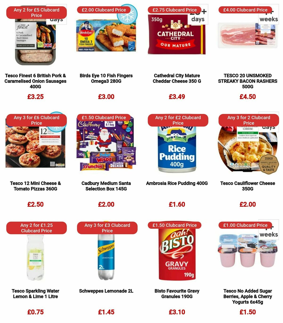 TESCO Offers from 7 December