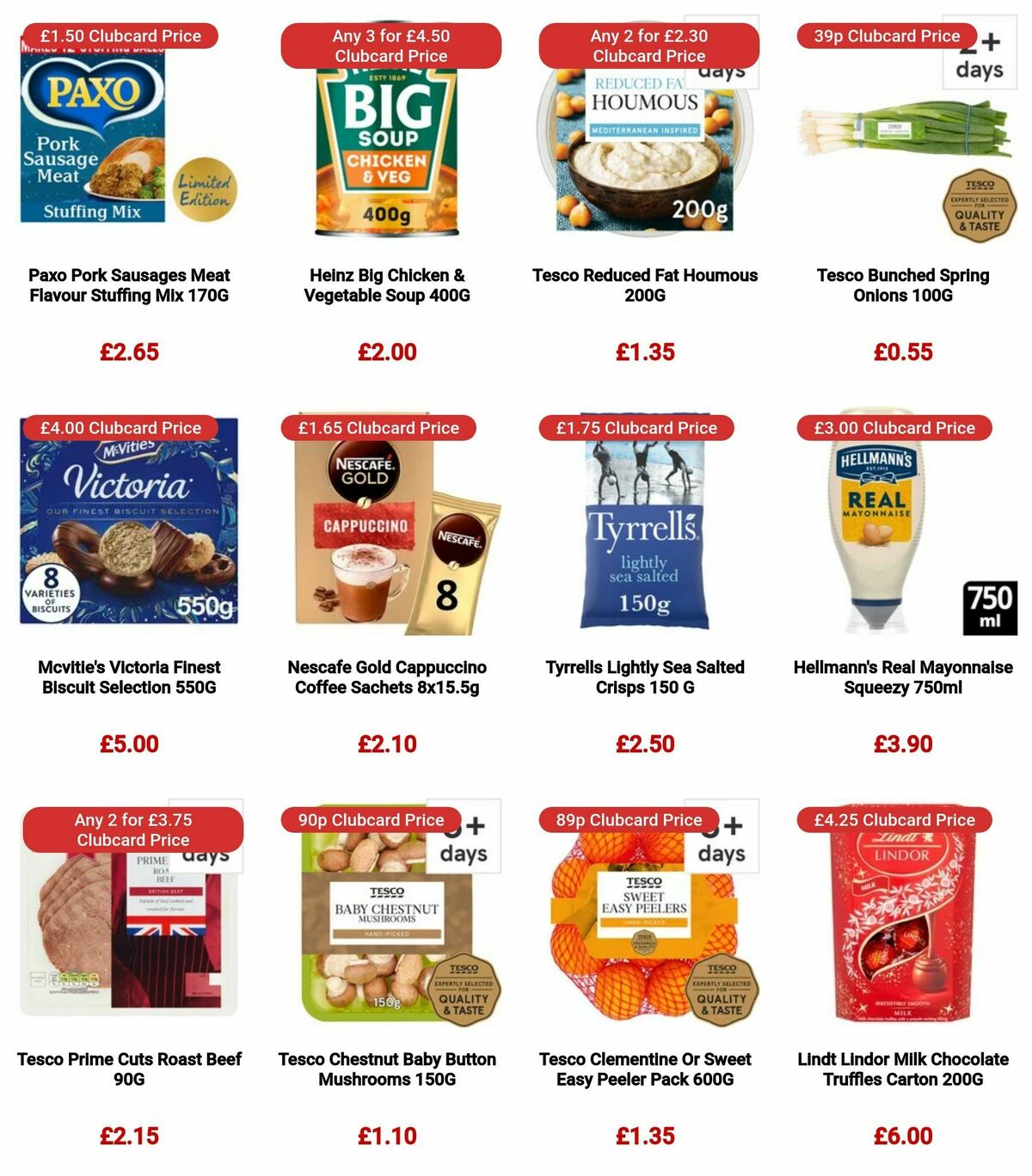 TESCO Offers from 7 December