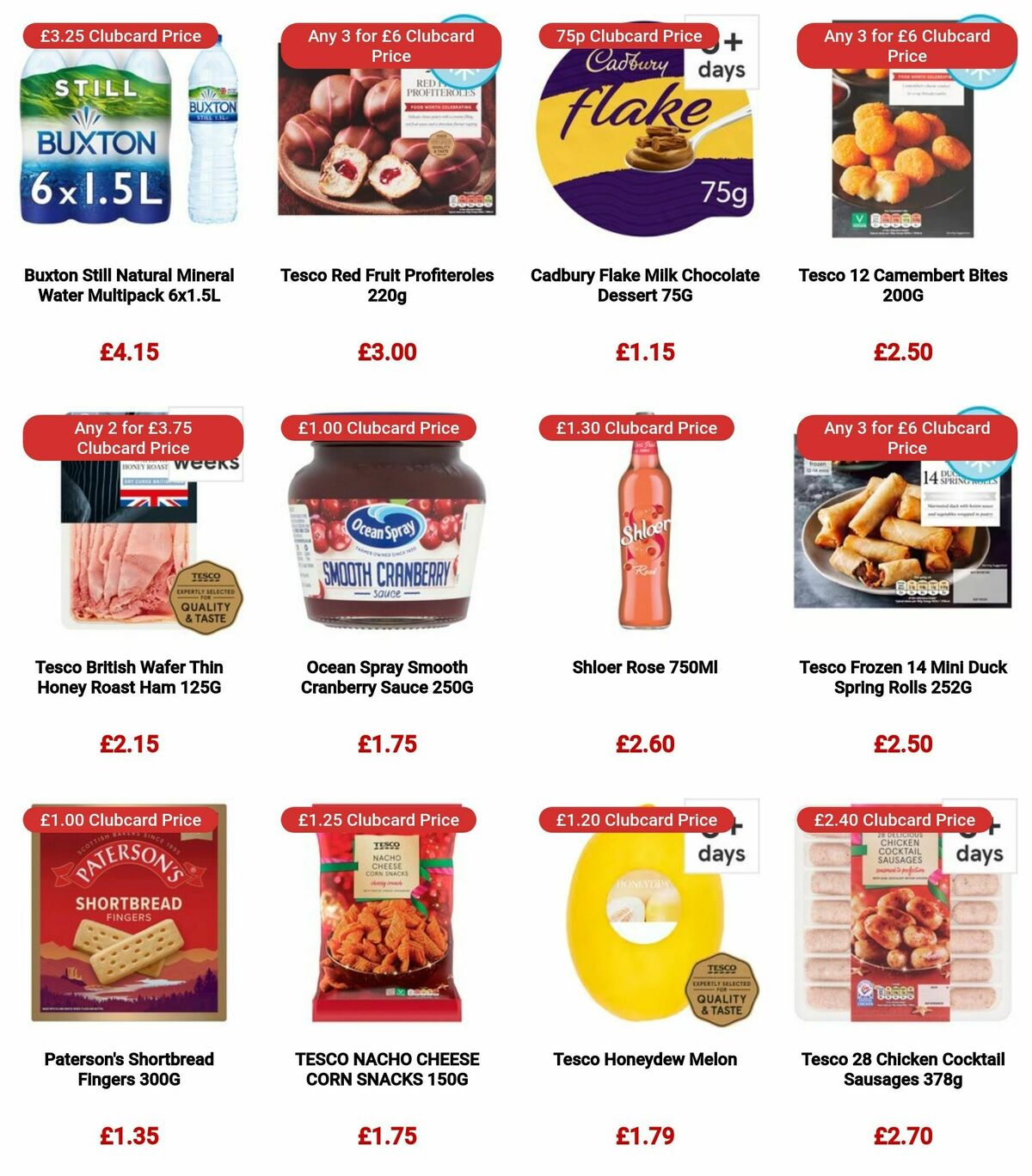 TESCO Offers from 7 December