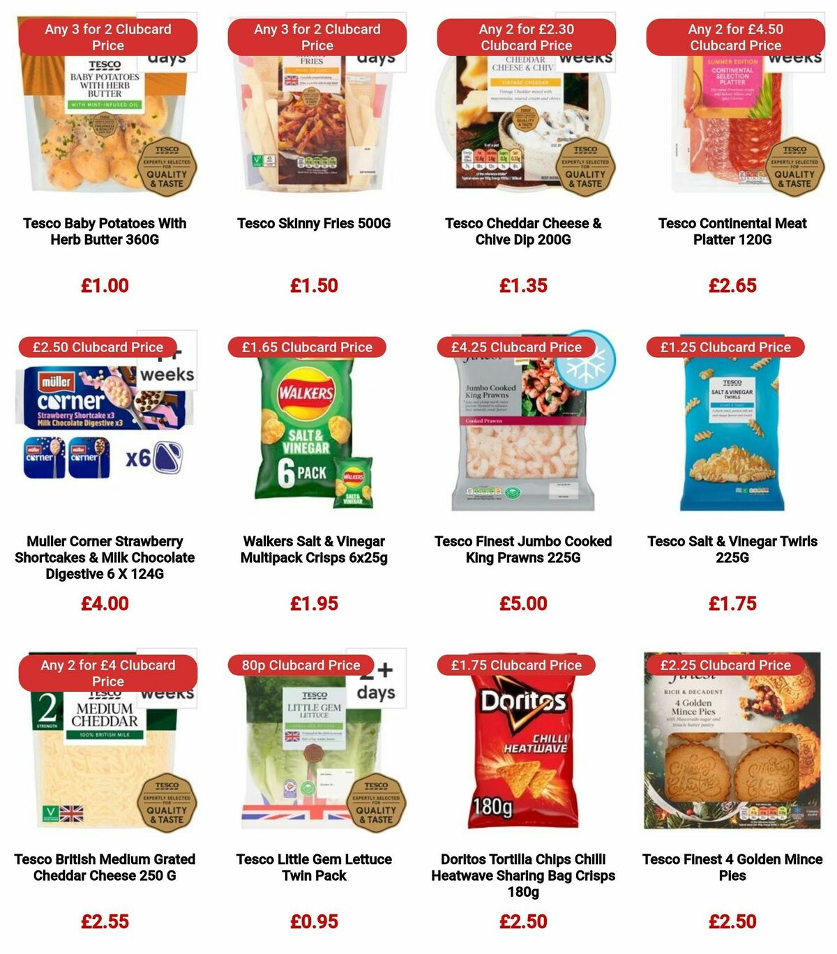 TESCO Offers from 7 December